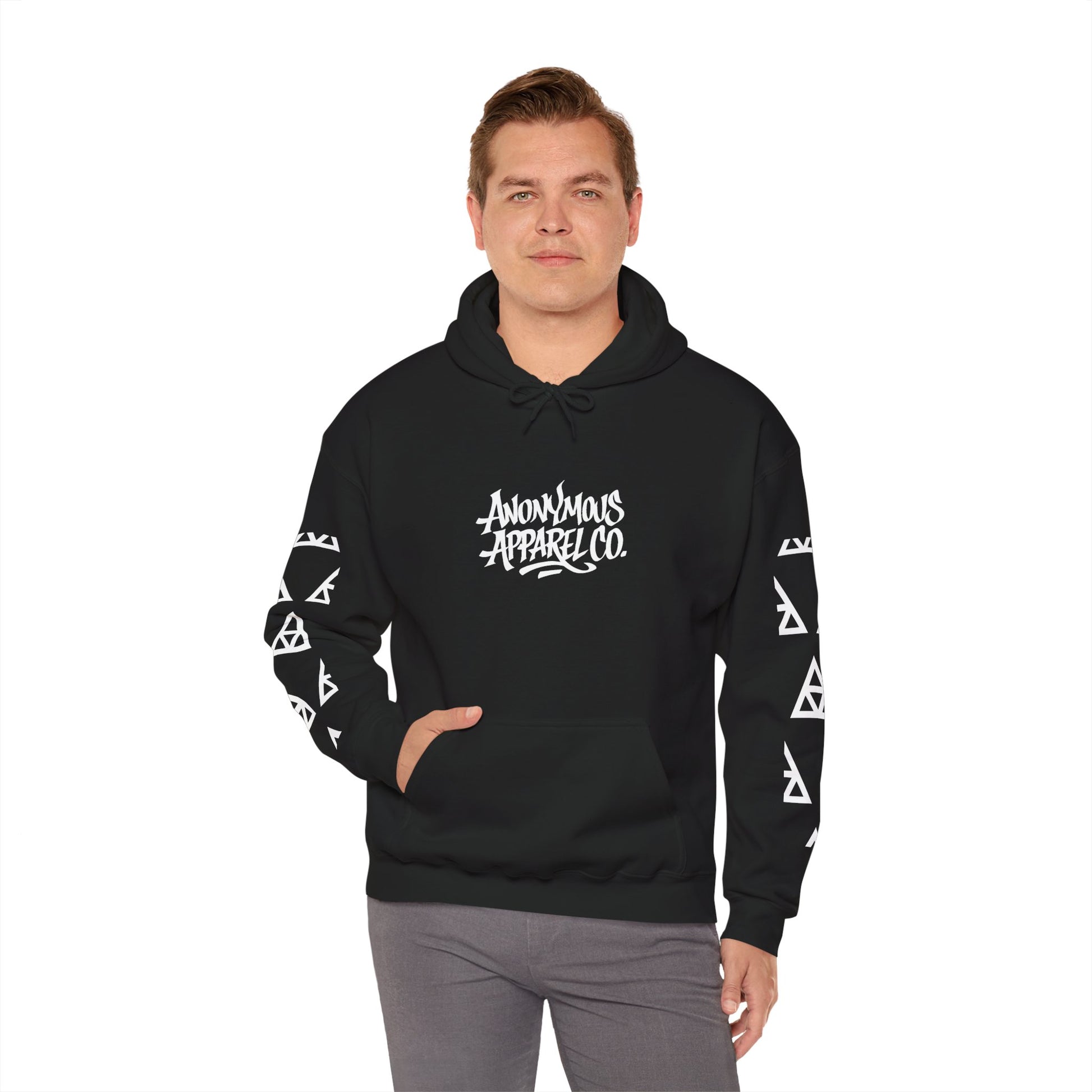 Masked Legacy: Tribal Street Style Hoodie by Anonymous