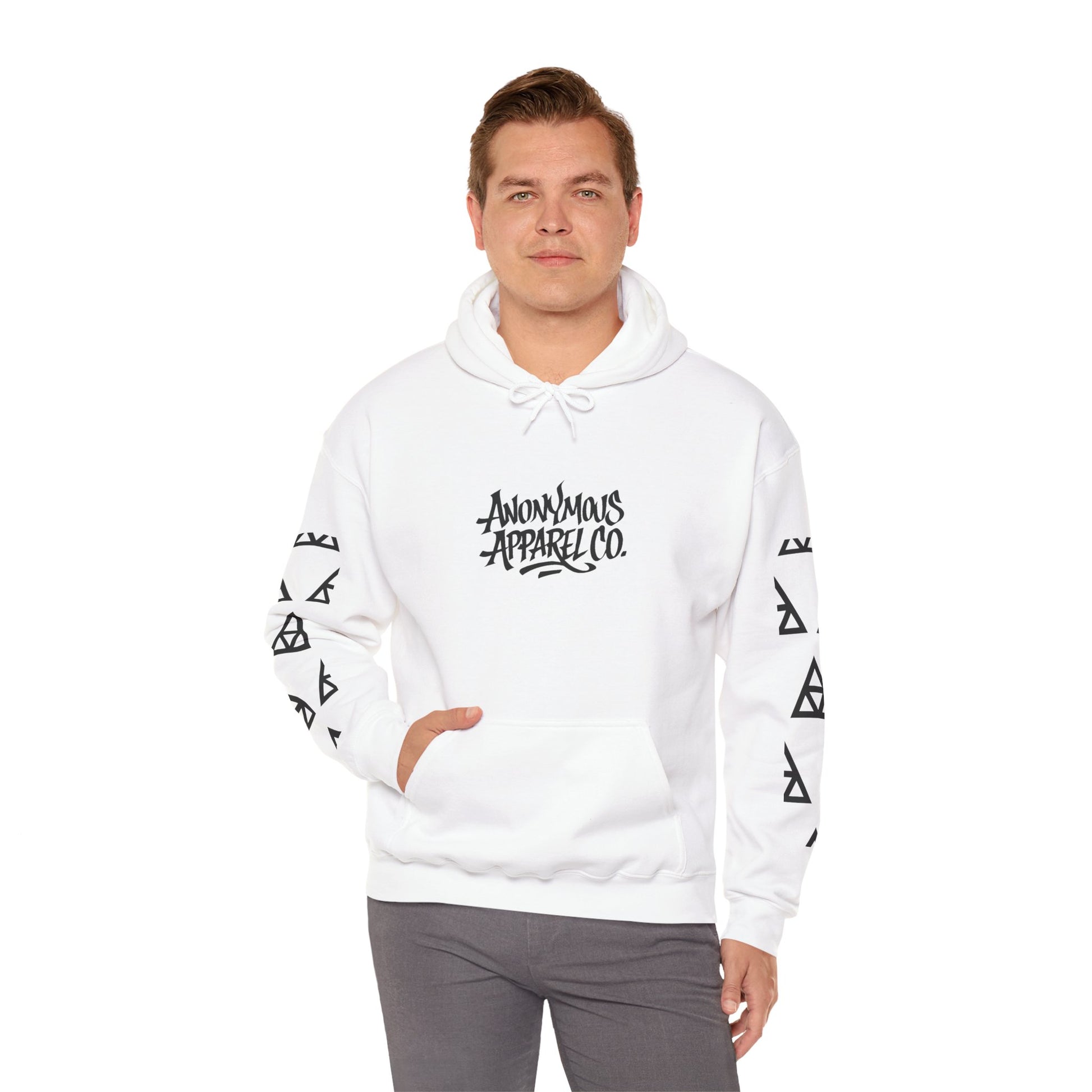 Masked Legacy: Tribal Street Style Hoodie by Anonymous