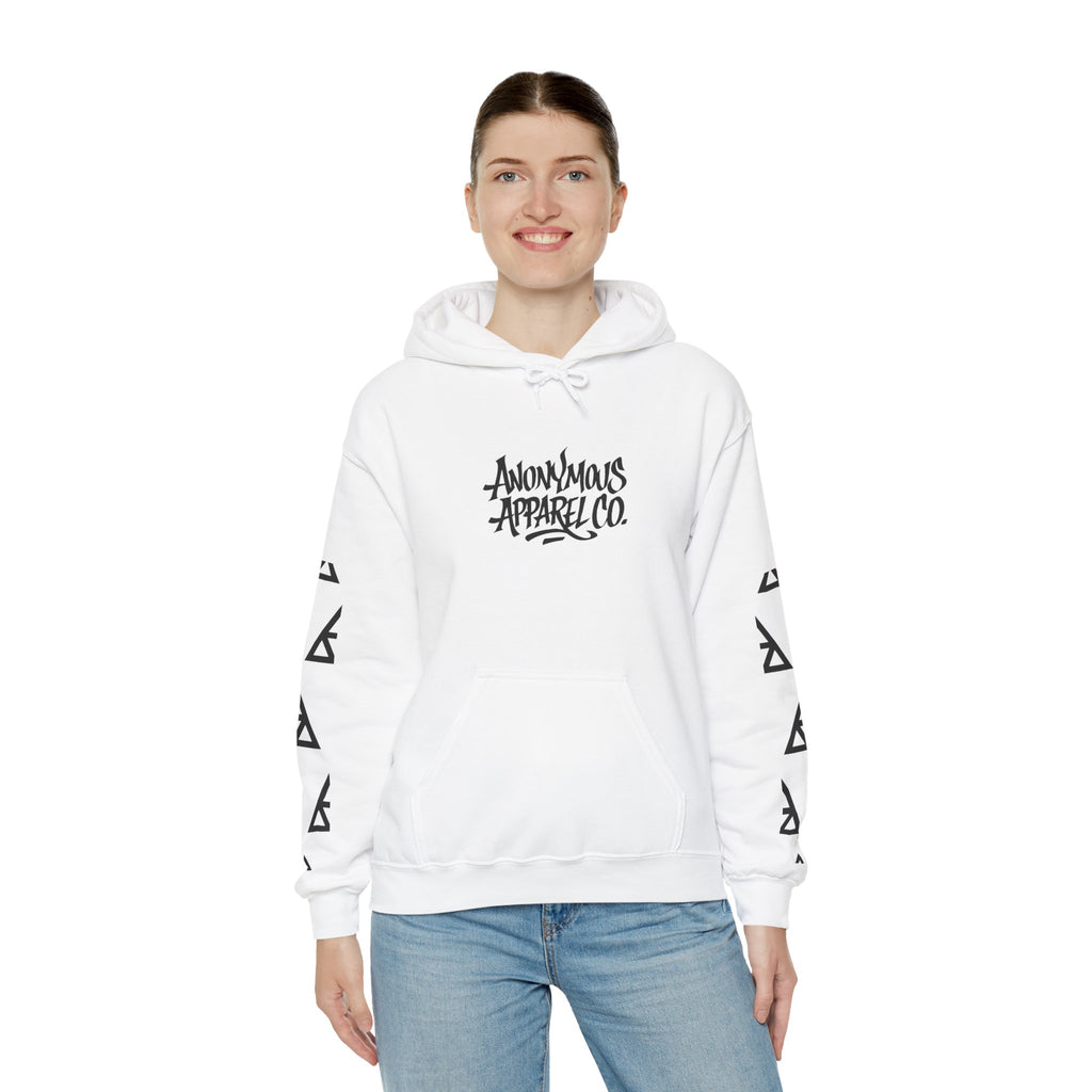 Masked Legacy: Tribal Street Style Hoodie by Anonymous