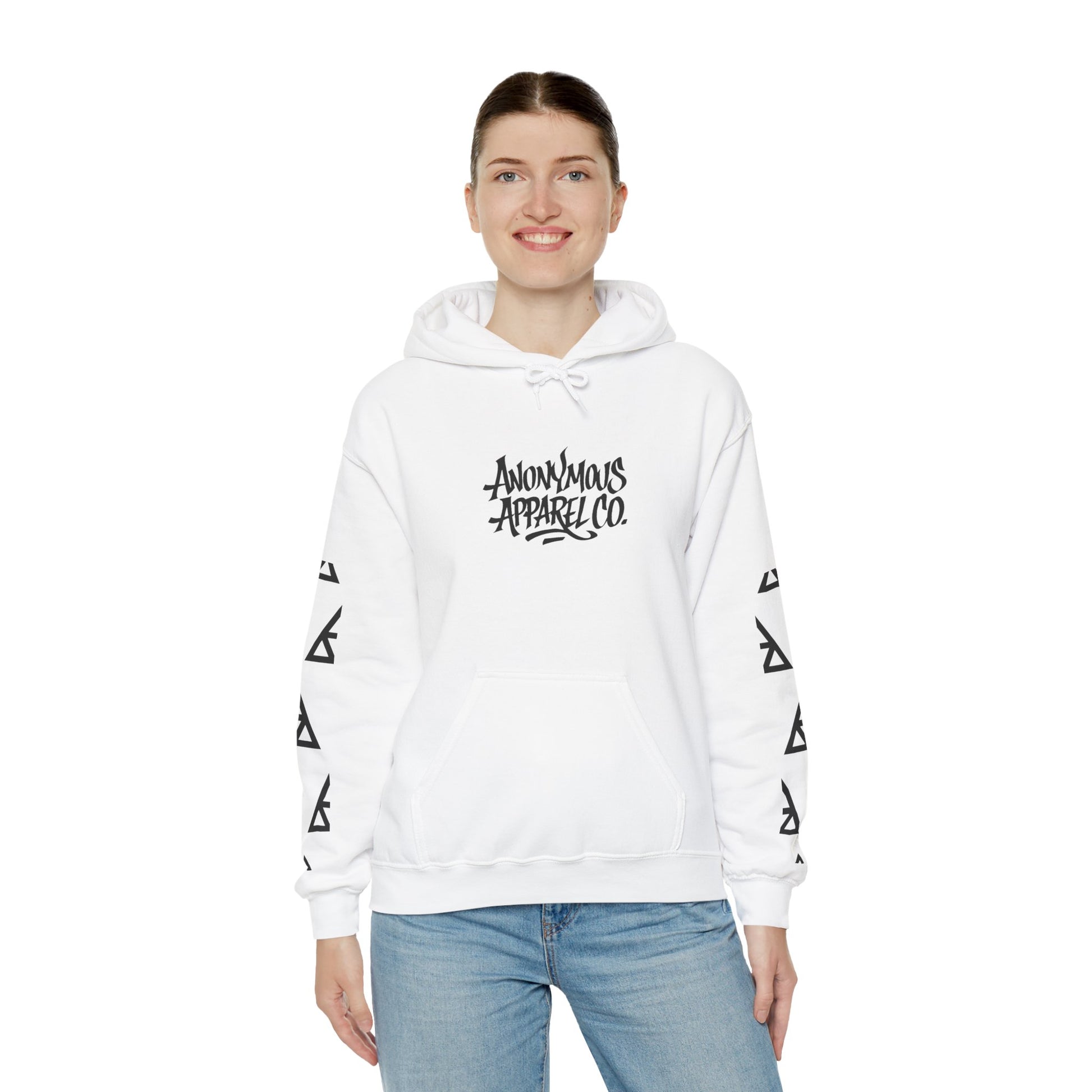 Masked Legacy: Tribal Street Style Hoodie by Anonymous