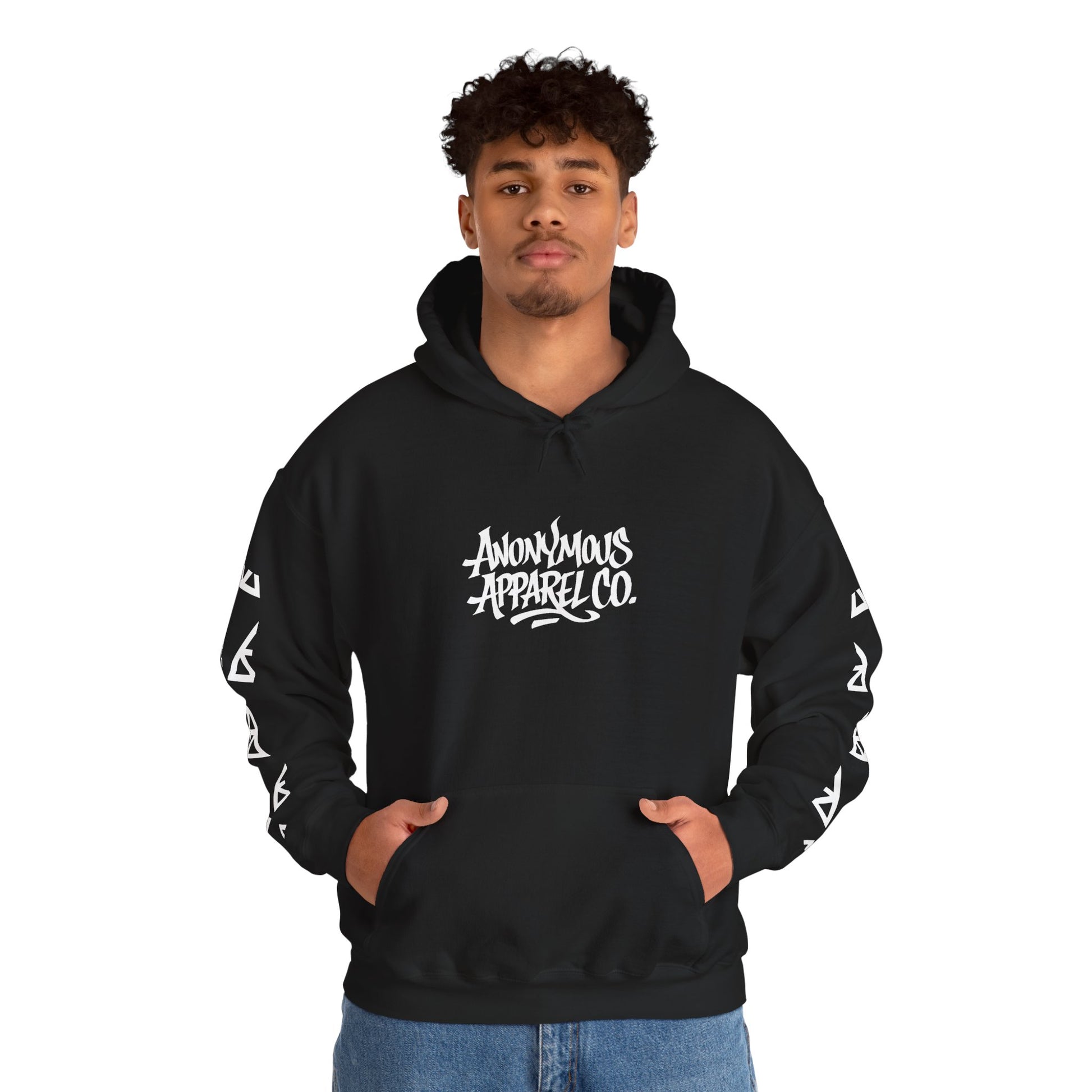 Masked Legacy: Tribal Street Style Hoodie by Anonymous