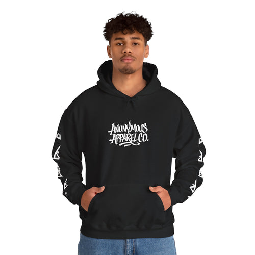 Masked Legacy: Tribal Street Style Hoodie by Anonymous