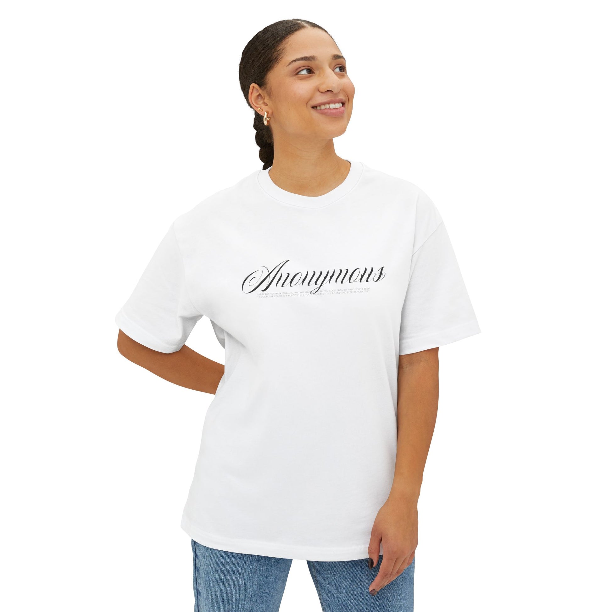 Heaven’s Hooper: Oversized Angel Basketball Tee