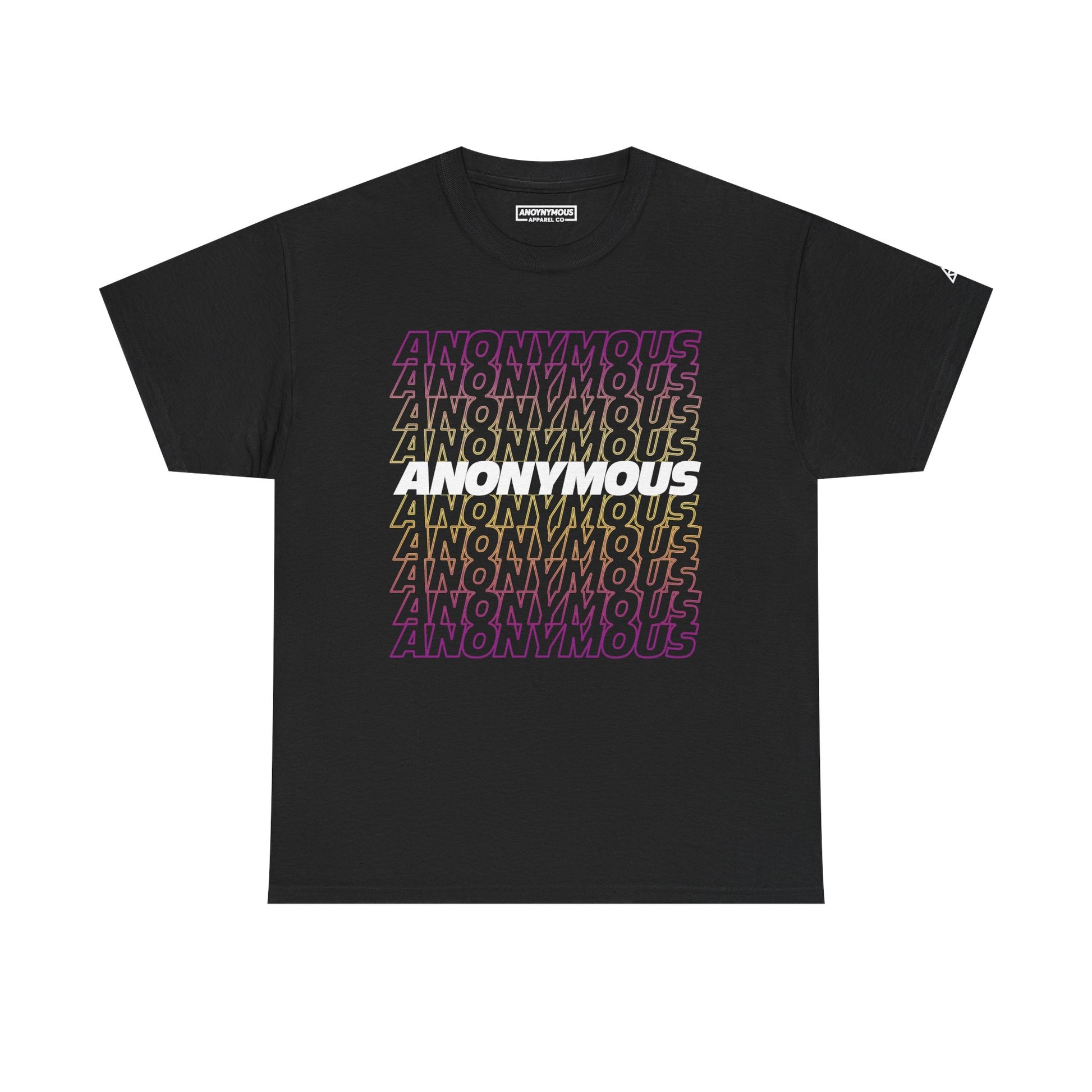 Noise in Color: Anonymous Typography Tee