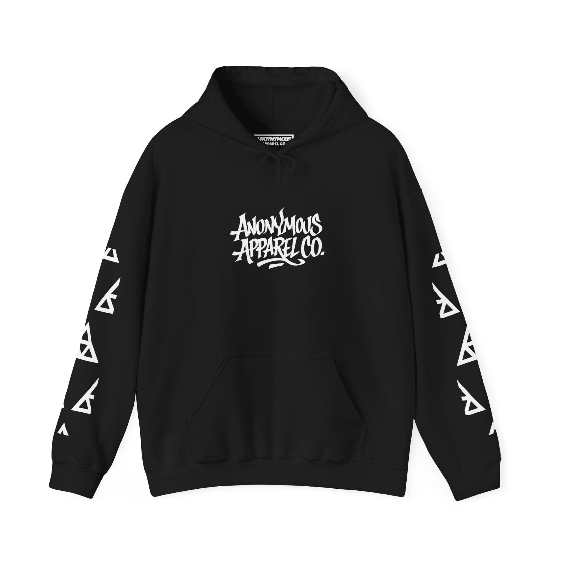Masked Legacy: Tribal Street Style Hoodie by Anonymous