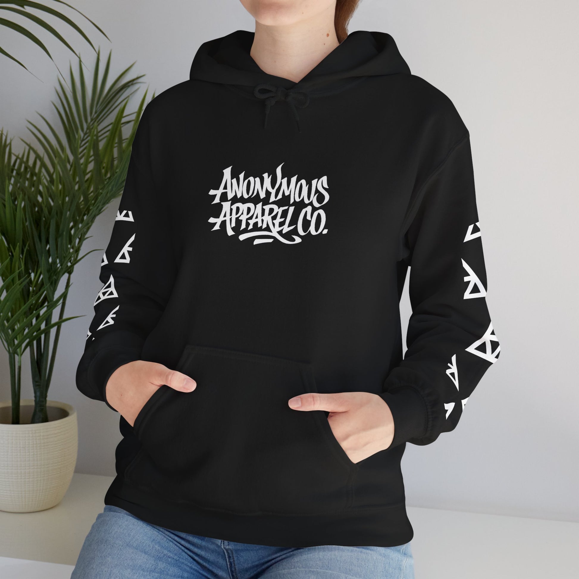 Masked Legacy: Tribal Street Style Hoodie by Anonymous