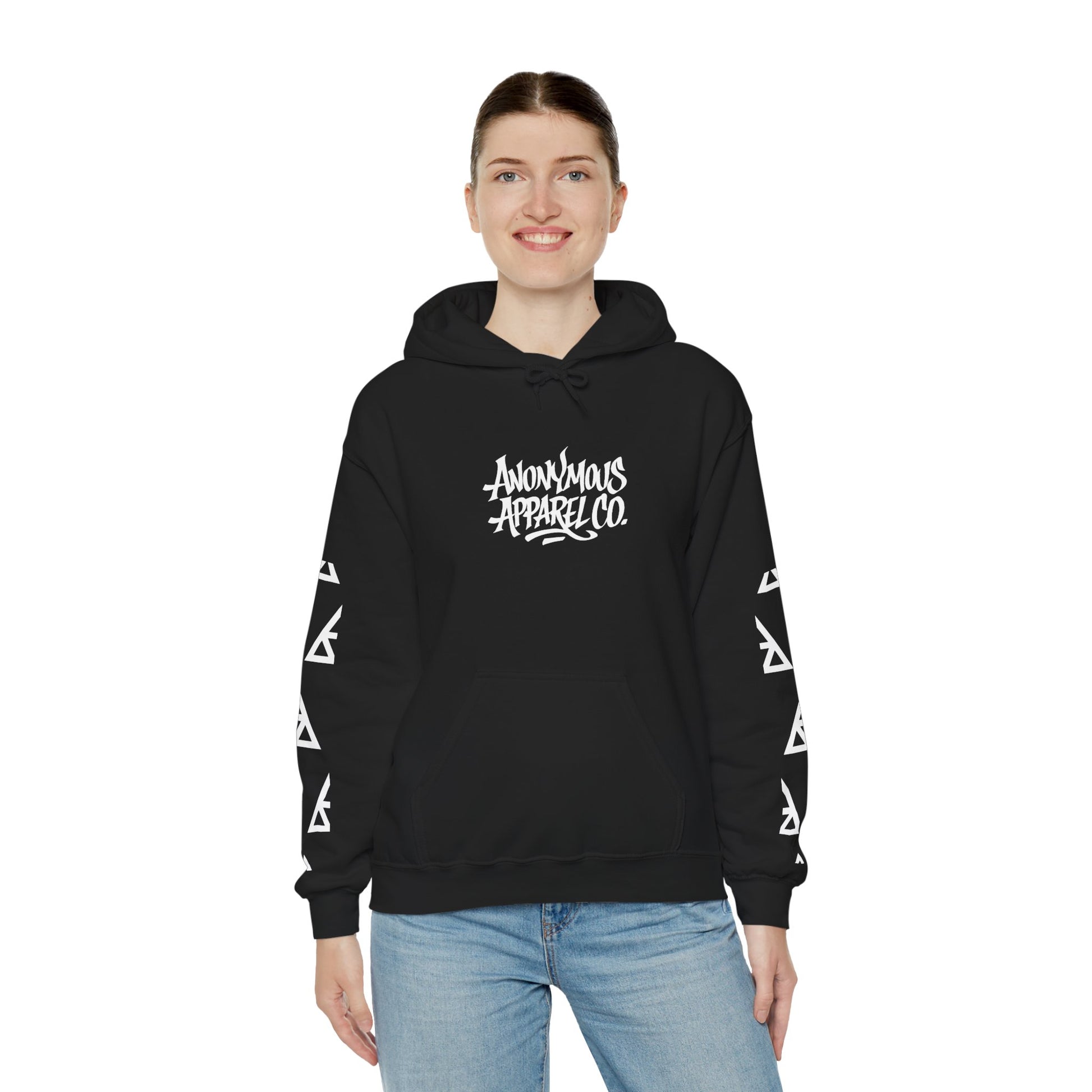 Masked Legacy: Tribal Street Style Hoodie by Anonymous