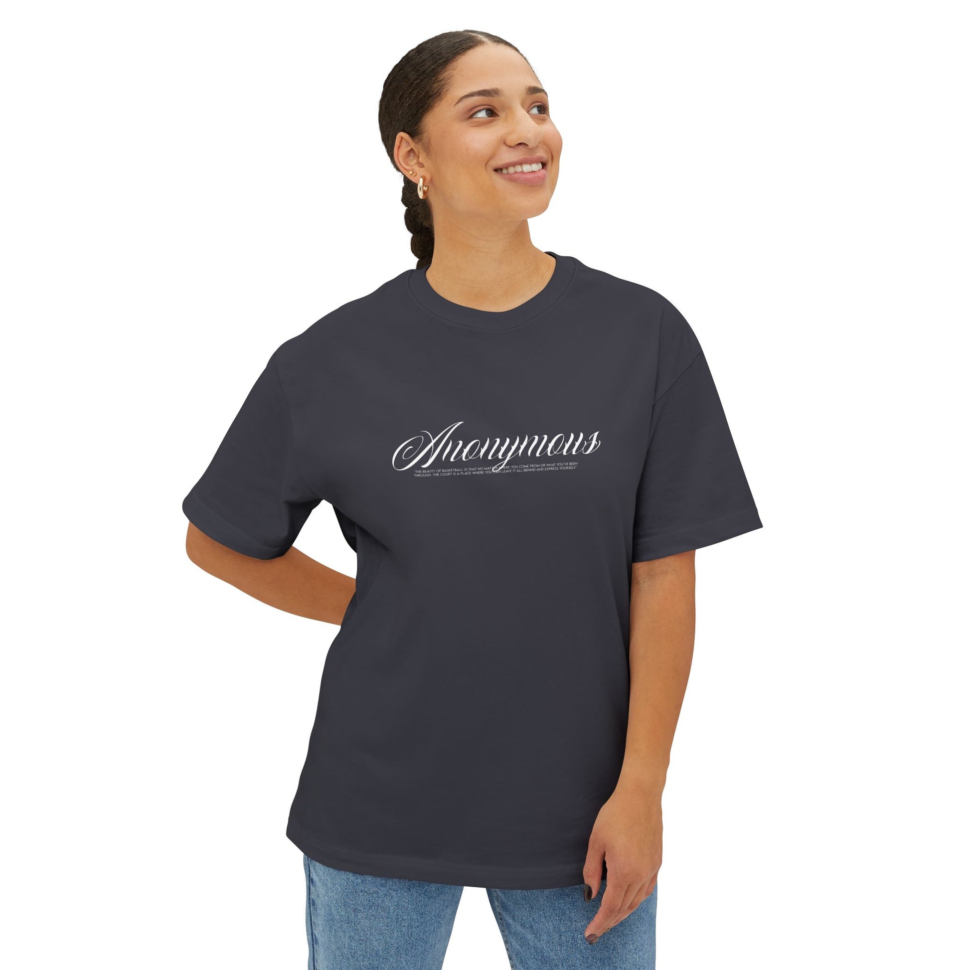 Heaven’s Hooper: Oversized Angel Basketball Tee