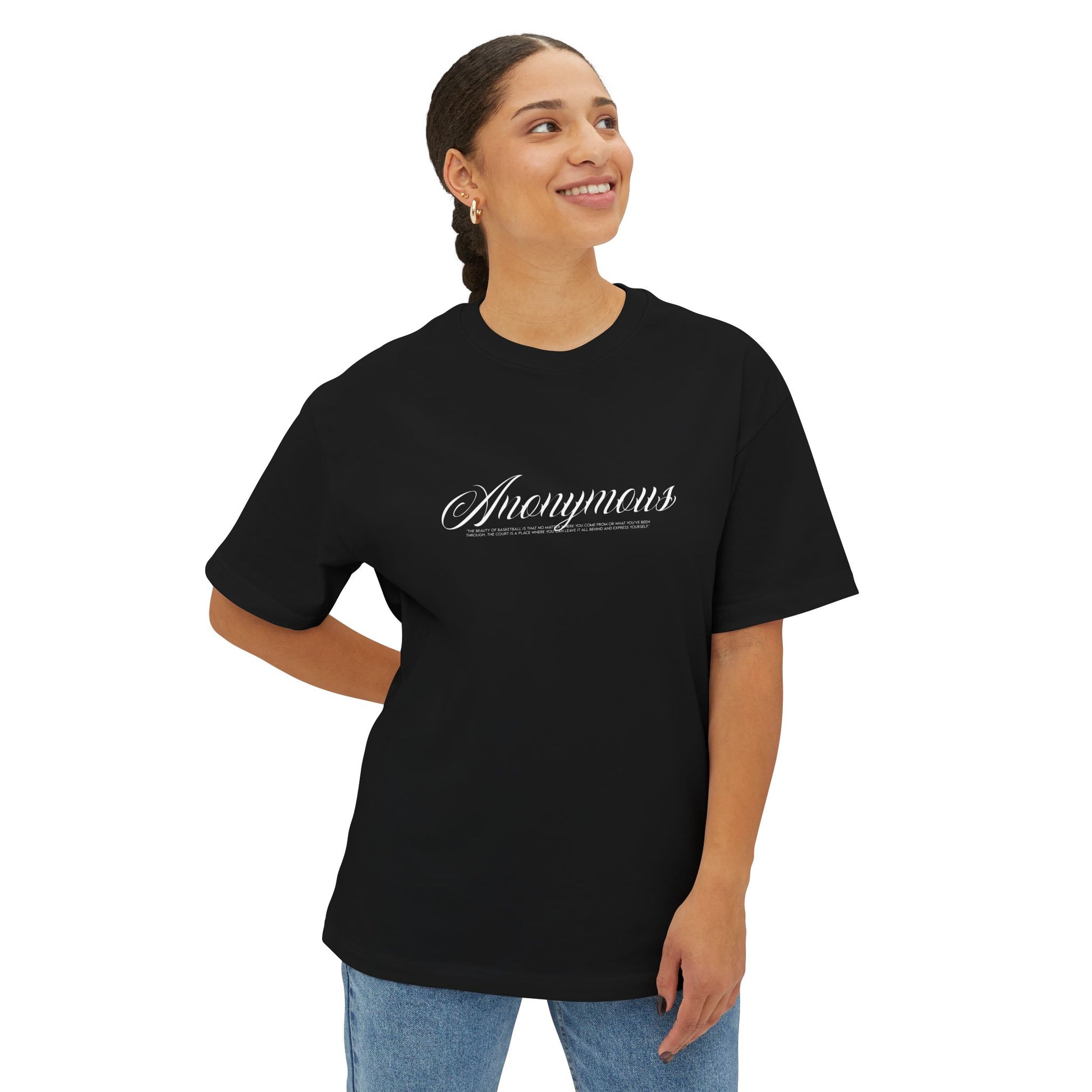 Heaven’s Hooper: Oversized Angel Basketball Tee
