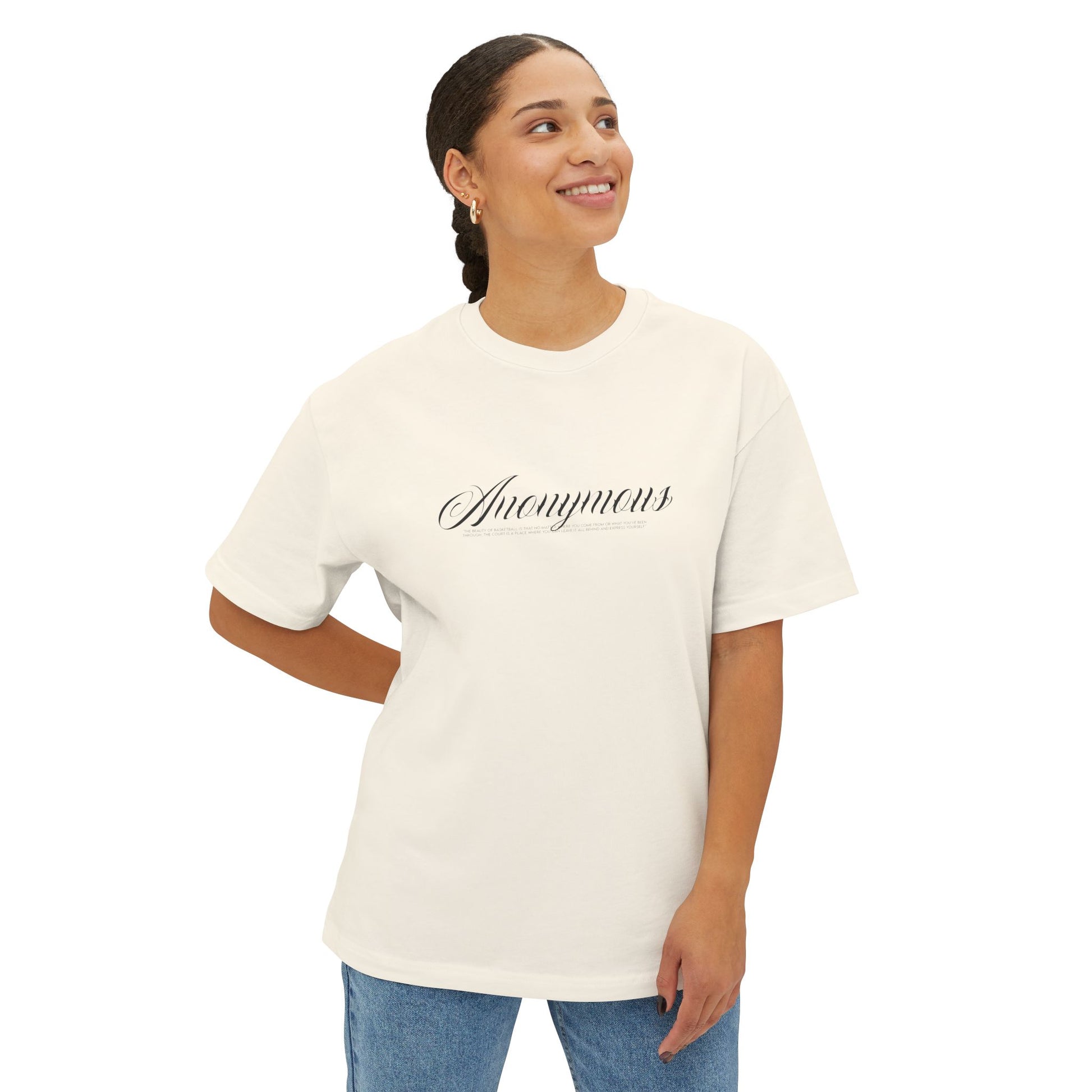 Heaven’s Hooper: Oversized Angel Basketball Tee